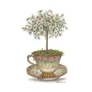 Tea Topiary #3   Poster by Consuelo Gamboa (6x8)