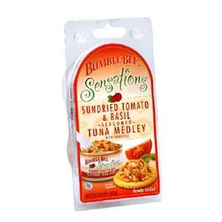 Bumble Bee Sensations Tomato Basil Tuna Kit, 3.6 Ounce Packages (Pack 