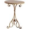 Wrought Iron Pedestal Accent Table Plant Stand   89074  