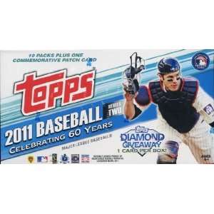  2011 Topps Series 2 Baseball 10 Pack Box Sports 