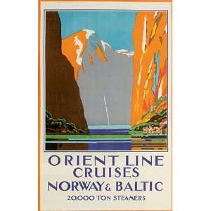  Norway Baltic Steamers Cruises Sailboat Steamboat Boat Ship Travel 