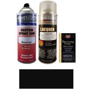  12.5 Oz. Black Metallic (Trim   matt) Spray Can Paint Kit 