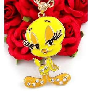  Sexy Yellow Tweety Bird Pendant Necklace n297 Everything 