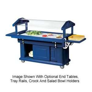  Ultra Food Bar With Cabinet Base 33x71   Navy Blue 
