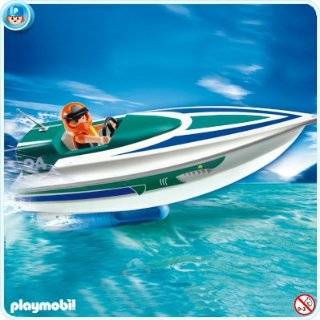 Playmobil 5833 Speedboat with Underwater Motor by Playmobil