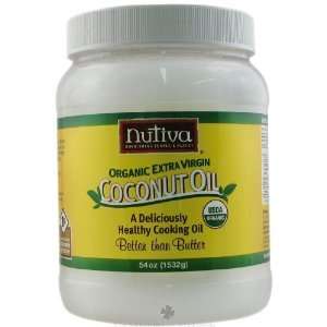  Coconut Oil, Organic Extra Virgin 54 oz (Ships Ground Only 