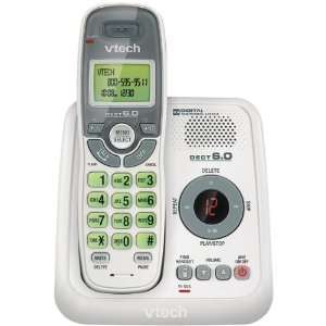  New  VTECH VTCS6124 DECT 6.0 CORDLESS PHONE WITH ANSWERING 