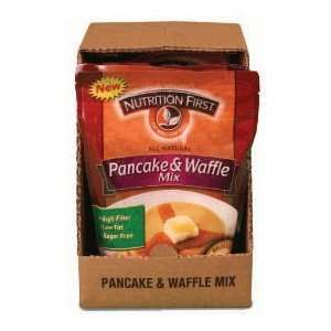 Nutrition First All Natural Pancake & Waffle Mix   Case of 6 Pouches 