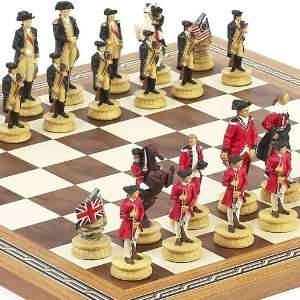  American War of Independence & Fulton Street Chess Board 