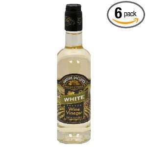 Maitre Jacques Vinegar, White Wine, 16.90 Ounce (Pack of 6)  