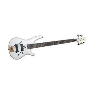   String Electric Bass Guitar (Pearl White) Musical Instruments
