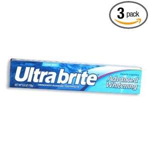 Ultra Brite Advanced Whitening Anticavity Fluoride Toothpaste, Clean 