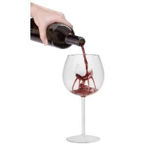    Final Touch Twister Wine Glass with Aerator