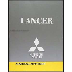  2008 Mitsubishi Lancer Wiring Diagram Manual Original 