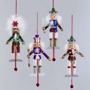  Pull Puppet Ornaments Set of 4